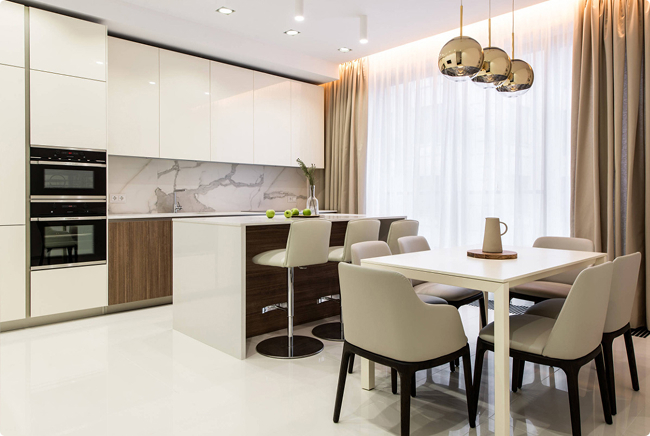Modern kitchen interior design